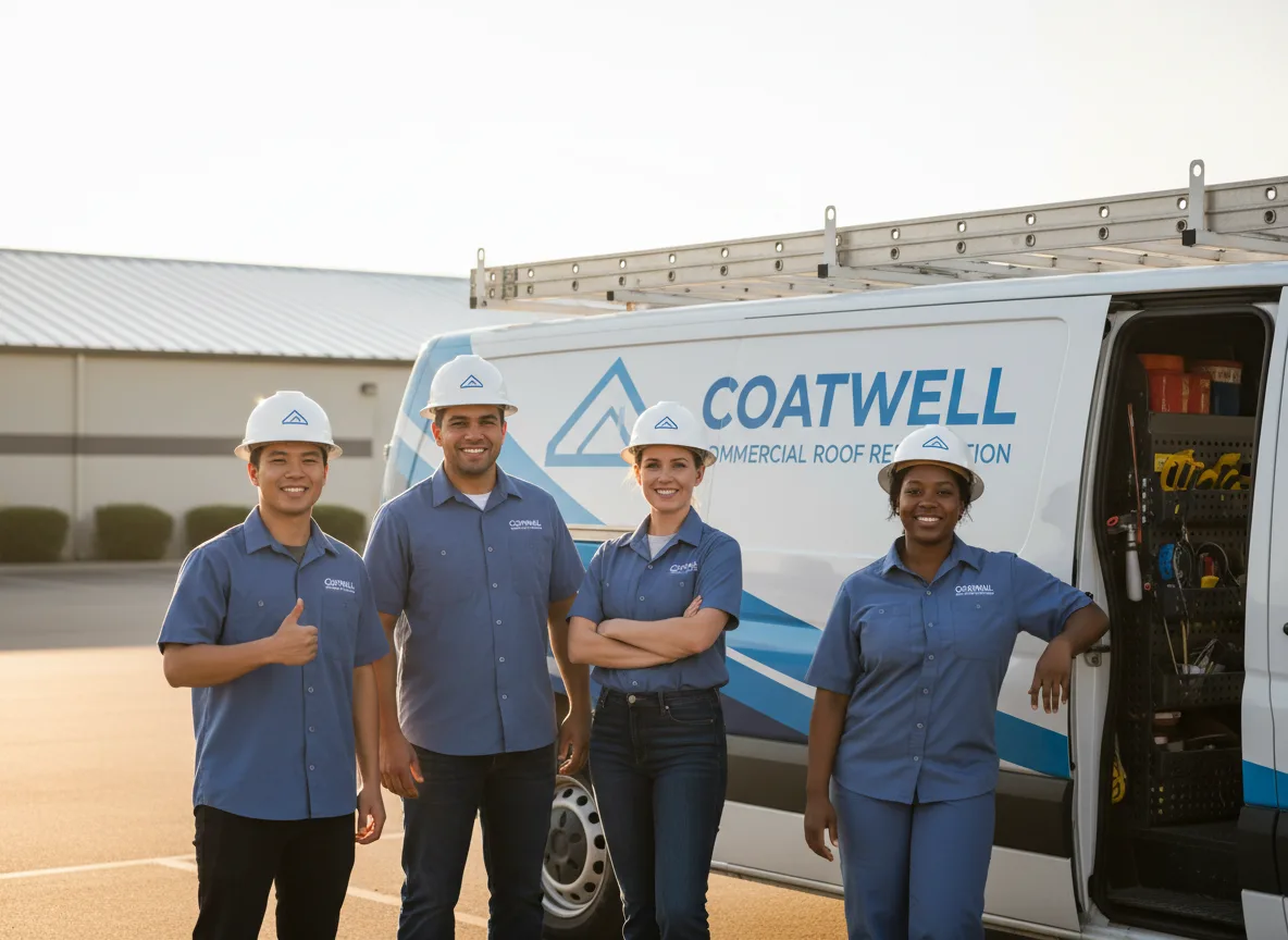 Commercial roof coating company in Fairview, WY